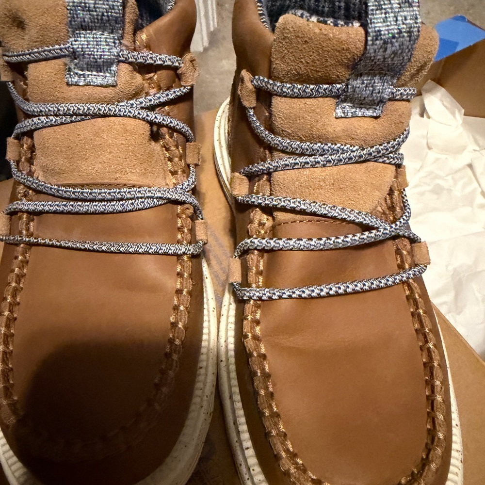Hey Dude Tan Ankle Boots